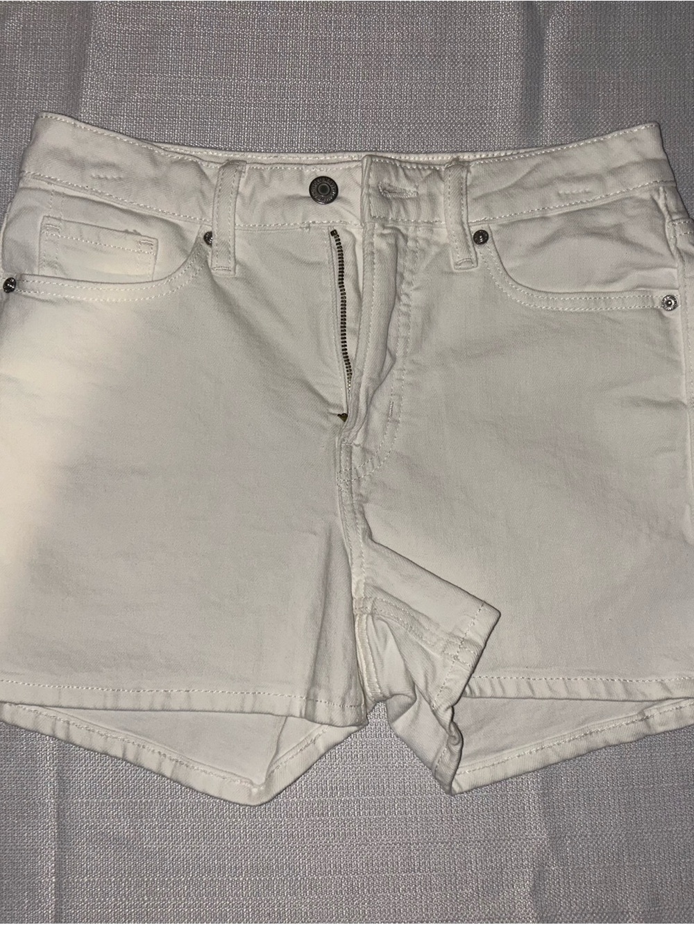 Old Navy White Women's Denim Jean Shorts